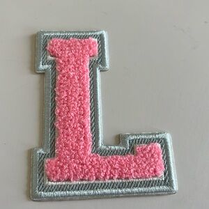 Stoney Clover Lane large varsity L patch